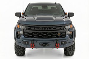 Chevrolet Silverado 1500 Bumper - Front - Rough Country - FXS - Dark Ash - '23-'26